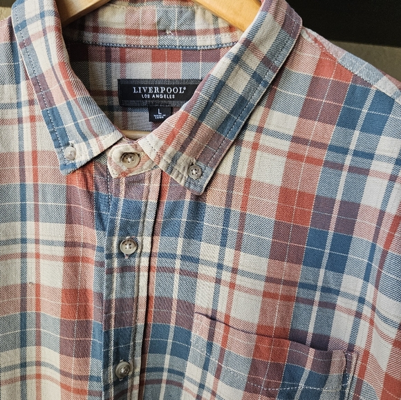 Liverpool Los Angeles Lg Autumn Plaid - Picture 3 of 7